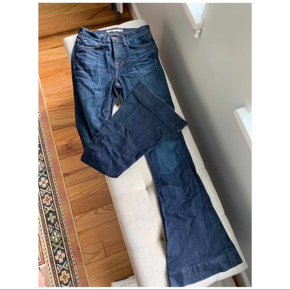 J Brand High Rise Flare Jeans